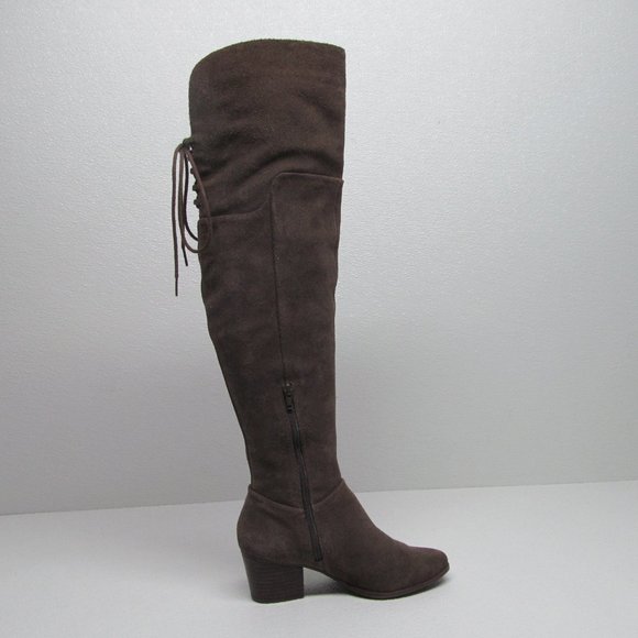 Aldo Jeffers Over The Knee Suede Boots size 7.5 - Picture 4 of 12
